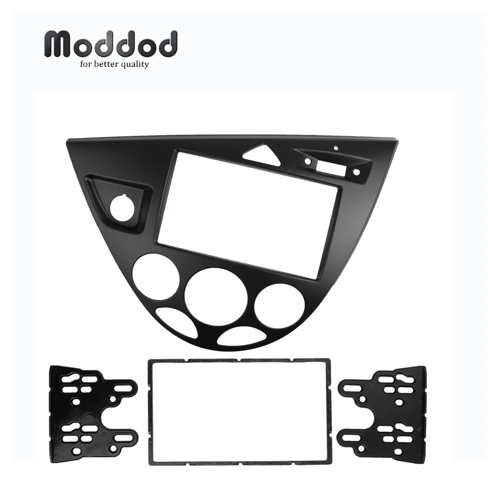 

Double 2 Din Radio Fascias for Ford Fiesta 1995-2001 Focus MK1 Refitting Dash Kits Stereo Panel Face DVD Frame Left Hand Drive