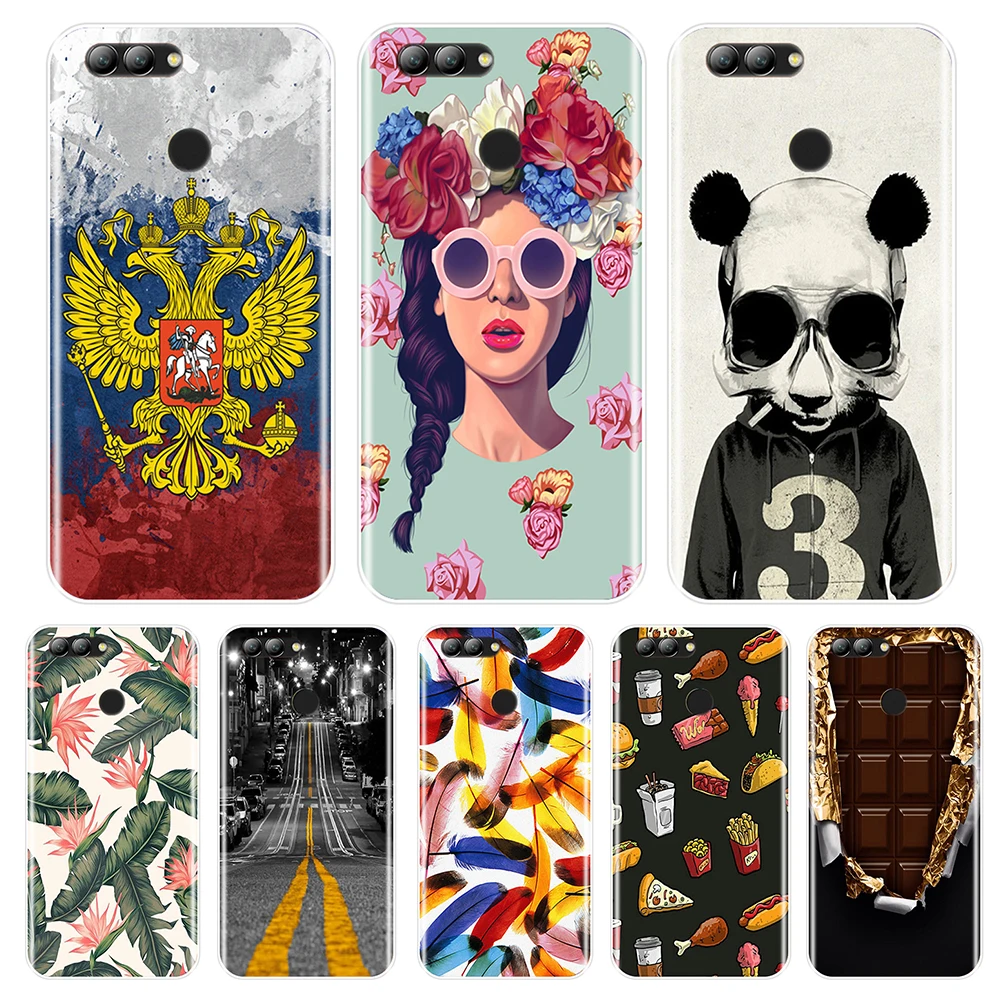 Phone Case Silicone For Huawei Nova 3 3i 3E 2i 2 Lite Plus New Pattern Back Cover Smart 2017 | Мобильные телефоны и