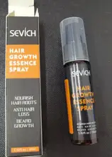 Sevich-espray de esencia para el crecimiento del cabello para hombres y mujeres, tratamiento para la pérdida del cabello, nutre las raíces, fácil de llevar, cuidado del cabello Germinal rápido, 30g