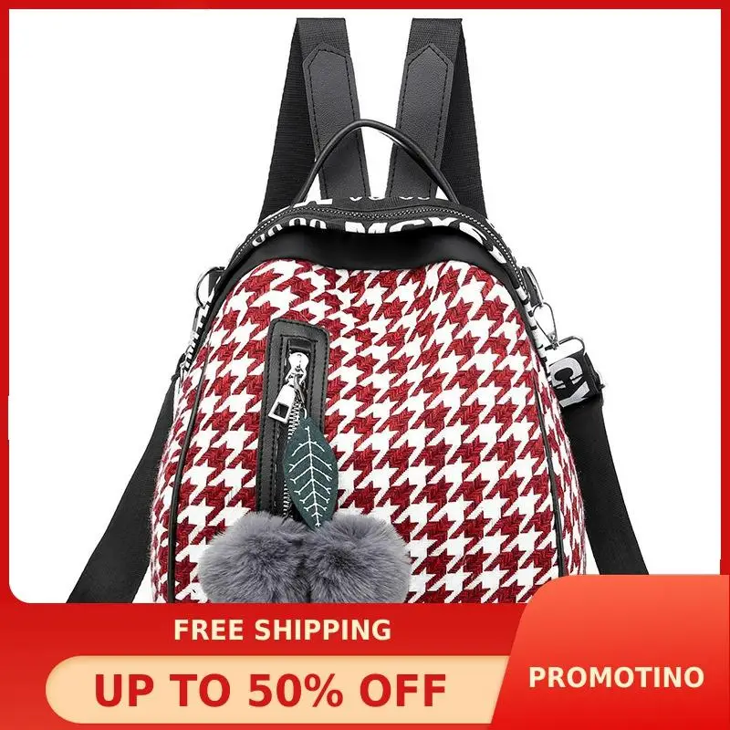 

Hot Selling Students WOMEN'S Backpack 2020 New Style Package Style Color Plaid Oxford Cloth Bags Lightweight Mini women Backpack