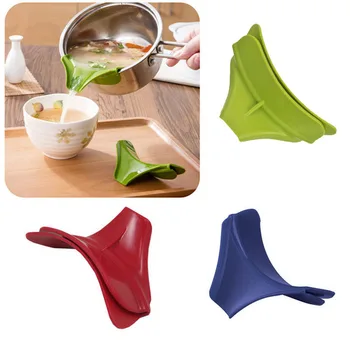 

Silicone Colanders Kitchen Clip On Pot Strainer Drainer For Draining Liquid Univers Draining Pasta Vegetable Cookware