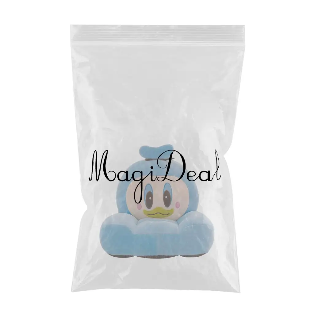 Baby Kids Foldable Sofa Infant Cartoon Seat Chair Children Plush Toys Without Filler Inside Only Cover