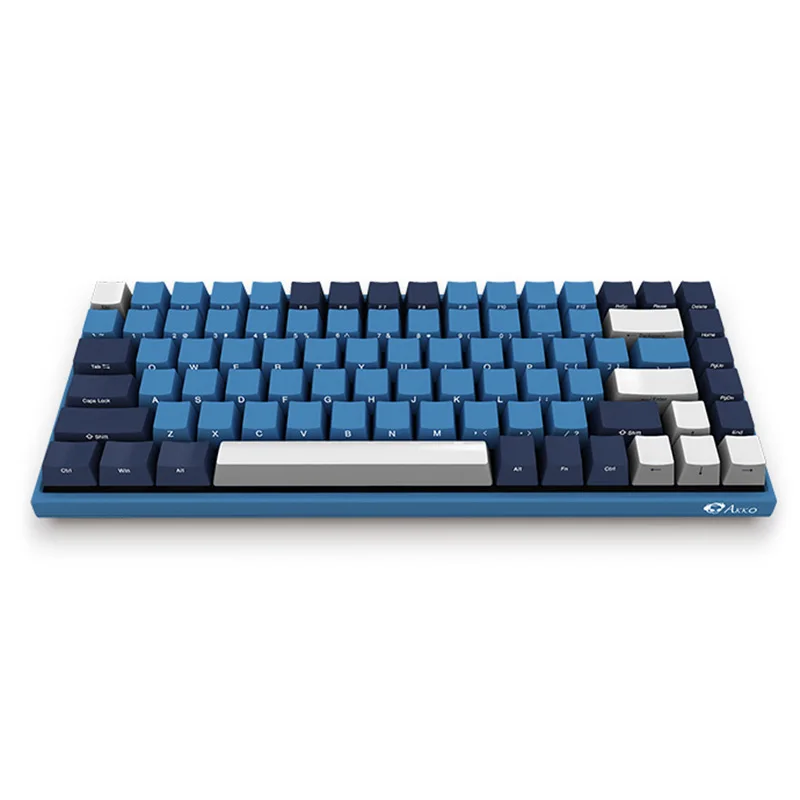  Original AKKO 3084 SP Ocean Star Game Mechanical Keyboard 84 Key Cherry MX Switch Side Letter Compu