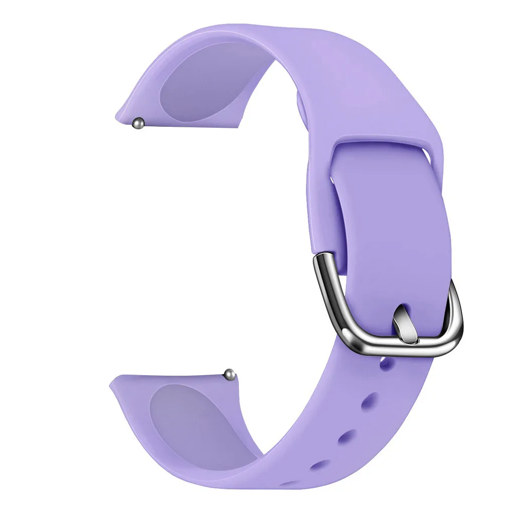 Ouhaobin 22 мм силиконовая дышащая повязка для Fitbit Versa 2, сменный ремешок на запястье, аксессуары для умных часов 101#2 - Цвет: PP