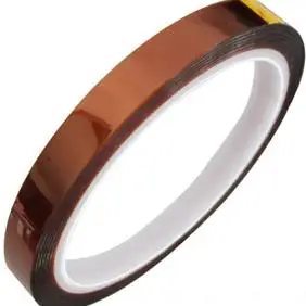 

Kapton Tape 10mm 100ft BGA High Temperature Heat Resistant Polyimide Gold Adhesive Tape For Electronic Industry