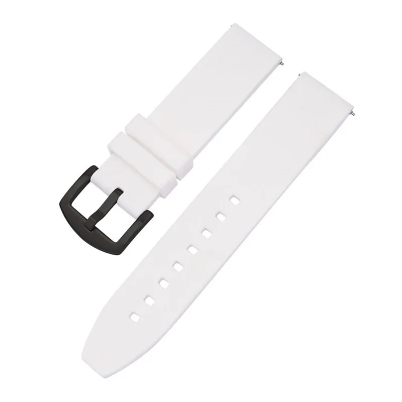 Versatile Quick Release Silicone Watch Strap - Available in Multiple Sizes