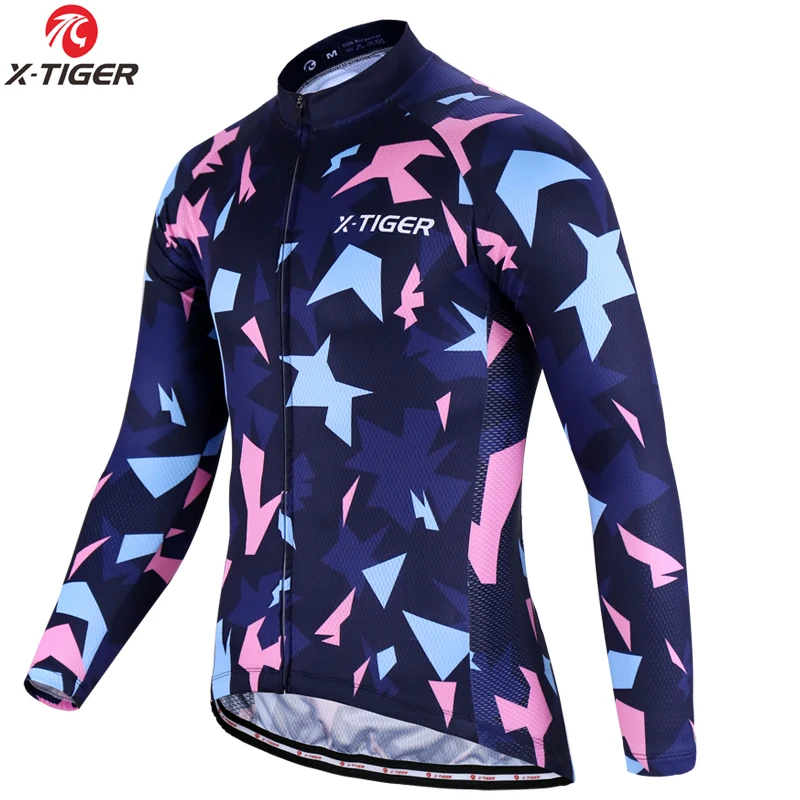 Jerseys Зимний комплект для велоспорта X-Tiger, Теплая Флисовая одежда для велоспорта, Ropa Ciclismo Invierno, одежда для горного велосипеда, зимний комплект для велоспорта - Цвет: Jerseys