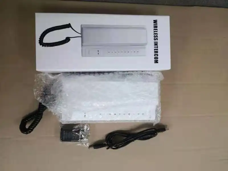 Wireless Secure Telephone Intercom Interphone Handsets Expandable 99-way for Warehouse Office interphone maison home phone