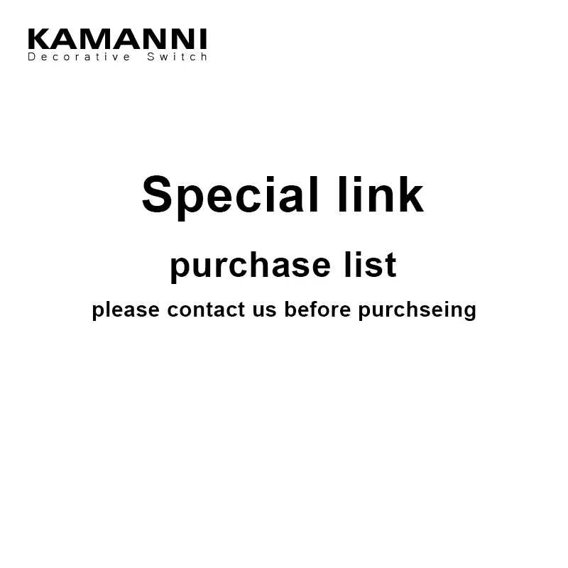 

This Link Is Only For Handling Exceptions. Does Not Sell Products. Please Place An Order Under The Guidance