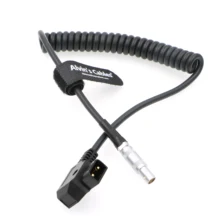 Кабели Элвина 4 Pin FFA 0S 304 до D-tap спиральный кабель питания для камеры Z Cam E2