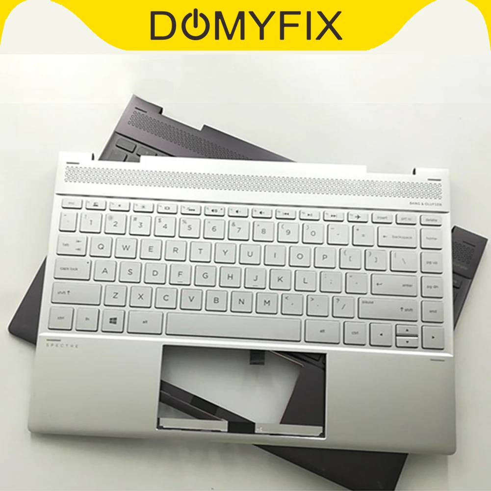 Per 13.3 "Hp Spectre X360 13-Ae 13-Ae005T Tastiera Usa Retroilluminata Palmrest Tpn-Q199