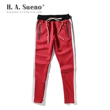 ^#Cheap H.A. Sueno 2019 BIG SALE Mens Trackpants High Street Red Pants For Men Hip Hop Style Long Sweatpants Drop Shipping /7 ^#Cheap H.A. Sueno 2019 BIG SALE Mens Trackpants High Street Red Pants For Men Hip Hop Style Long Sweatpants Drop Shipping /7