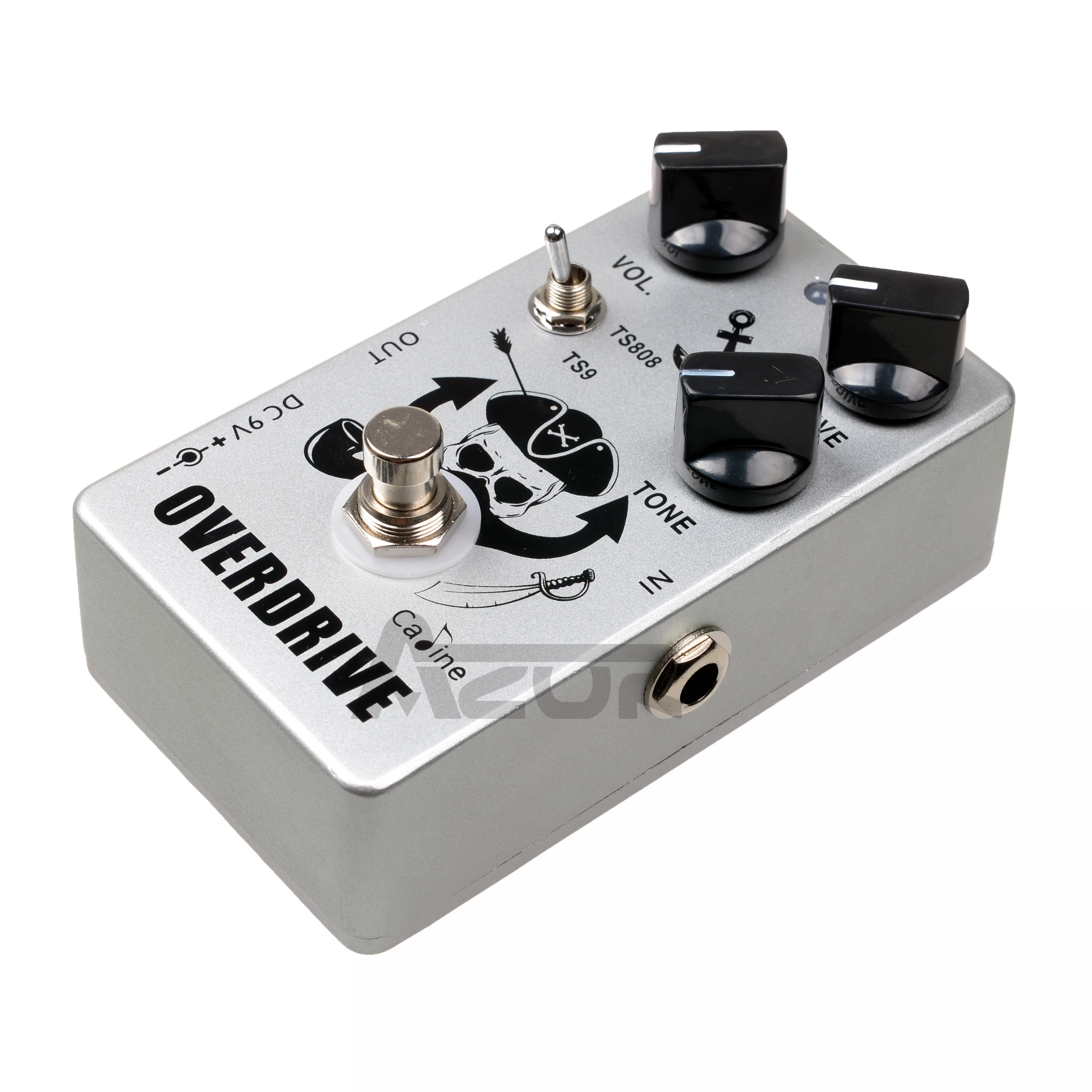 CP-76 Captain Silver Overdrive Guitar Pedal Tube Screamer 9V Effect Pedal TS808 or TS9 Setting Guitar Accessories True Bypass 6 CP-76 Captain Silver Overdrive Guitar Pedal Tube Screamer 9V Effect Pedal TS808 or TS9 Setting Guitar Accessories True Bypass 6