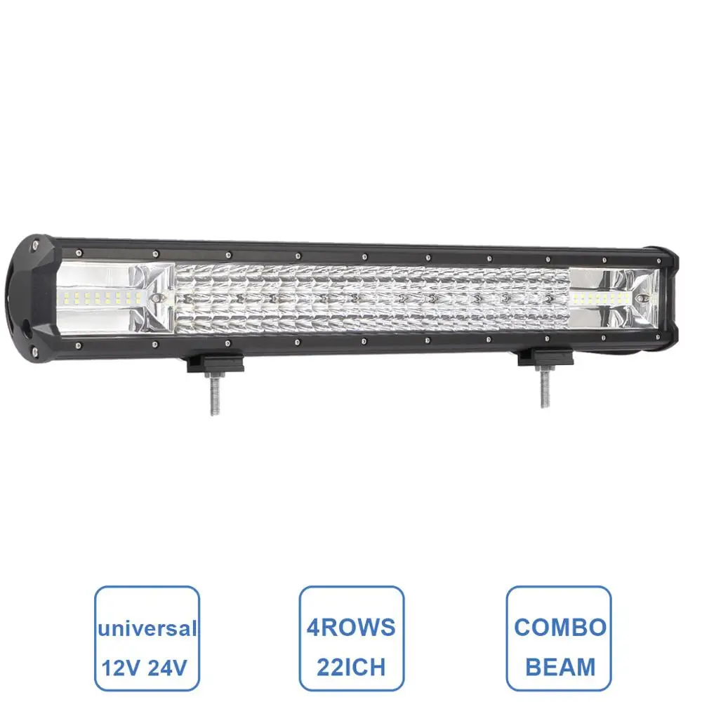 

Offroad 22Inch LED Work Light Bar Driving 12V 24V Indicator Lamp For Jeep Car Truck Trailer 4wd UTE RZR Wagon Auxiliary Lighting