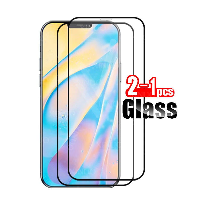 Закаленное стекло с полным покрытием для iphone 12 pro Max Защитное mini max защита экрана