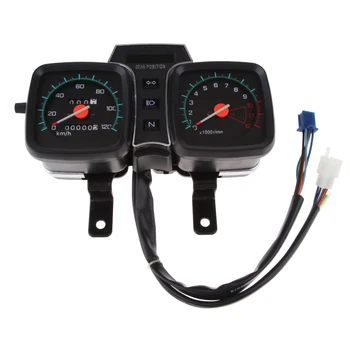 

Motorcycle Tachometer Odometer Speedometer Gauge For Suzuki GS125