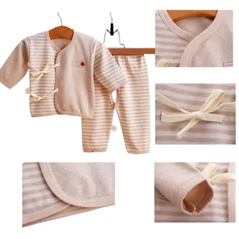 

Children Pajamas Clothing Sets Spring 2020 New Color Cotton Men and Women Infant Suit Newborn Summer Underwear Baby Unisex Suit