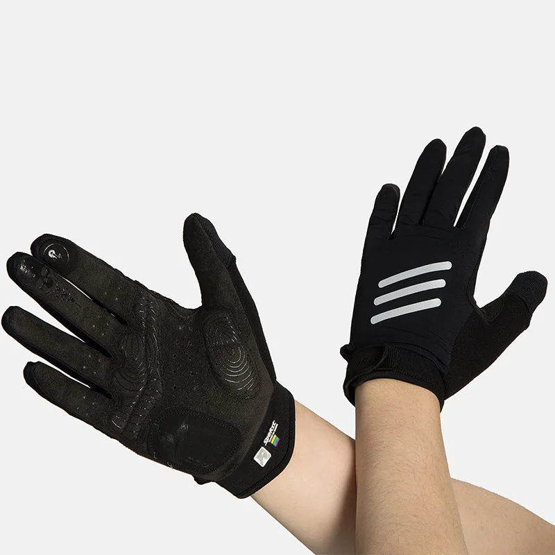 

Spakct New Style Cycling Gloves Spring And Summer Men's Mountain Highway Bicycle Full Finger Touch Screen Long Finger
