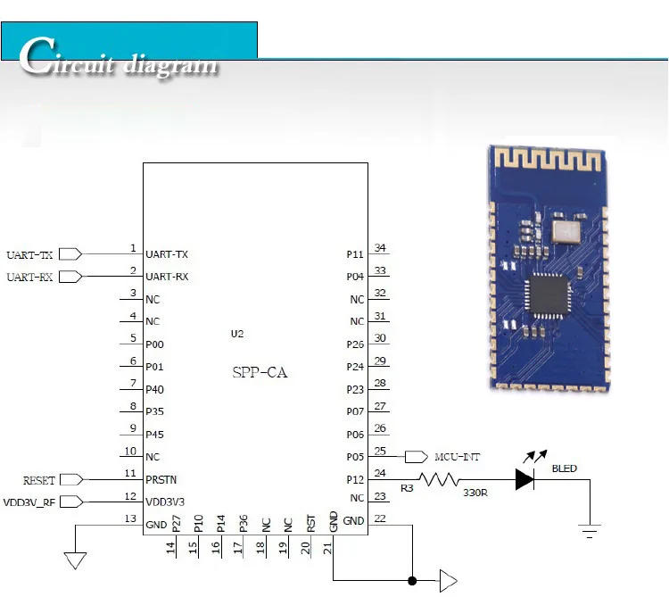 SPP-C Bluetooth серийный проходной модуль беспроводное последовательное устройство связи от машины беспроводной SPPCA модуль Bluetooth