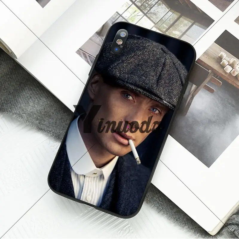 Yinuoda Томас Шелби Peaky bliners мягкий чехол для телефона Apple iPhone 8 7 6S Plus X XS MAX 5 5S SE XR 11 11pro максимальный чехол