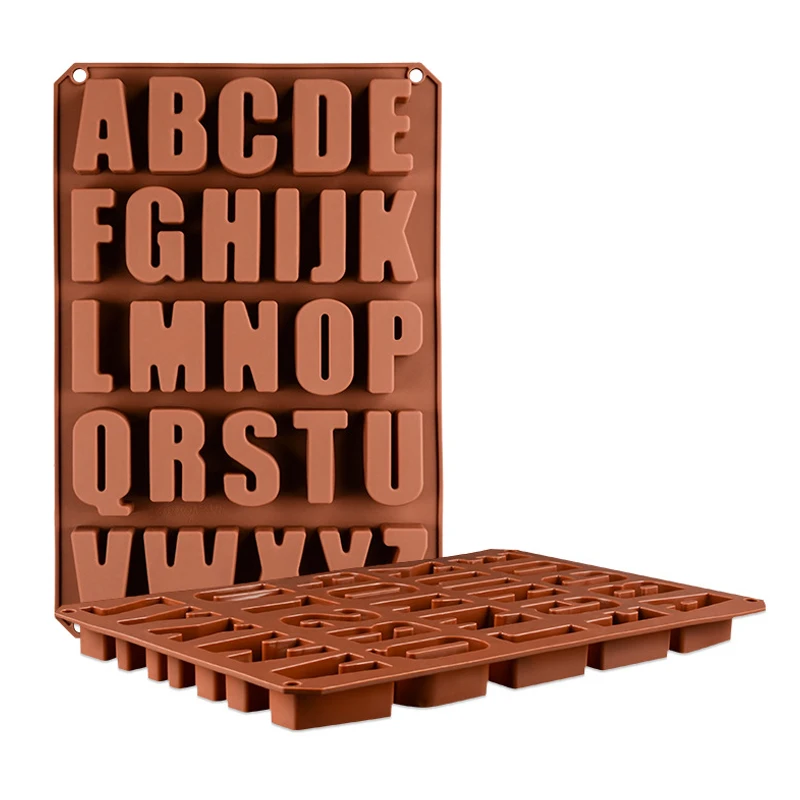 Alphabet Concrete Molds Plaster Number Silicon Mold Concrete Capital