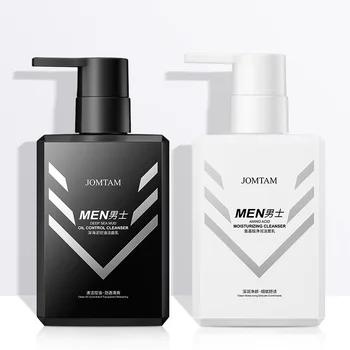

JOMTAM Deep sea mud and amino acid facial cleanser Deep facial cleaning Oil-control Shrink pores Men Face skin care