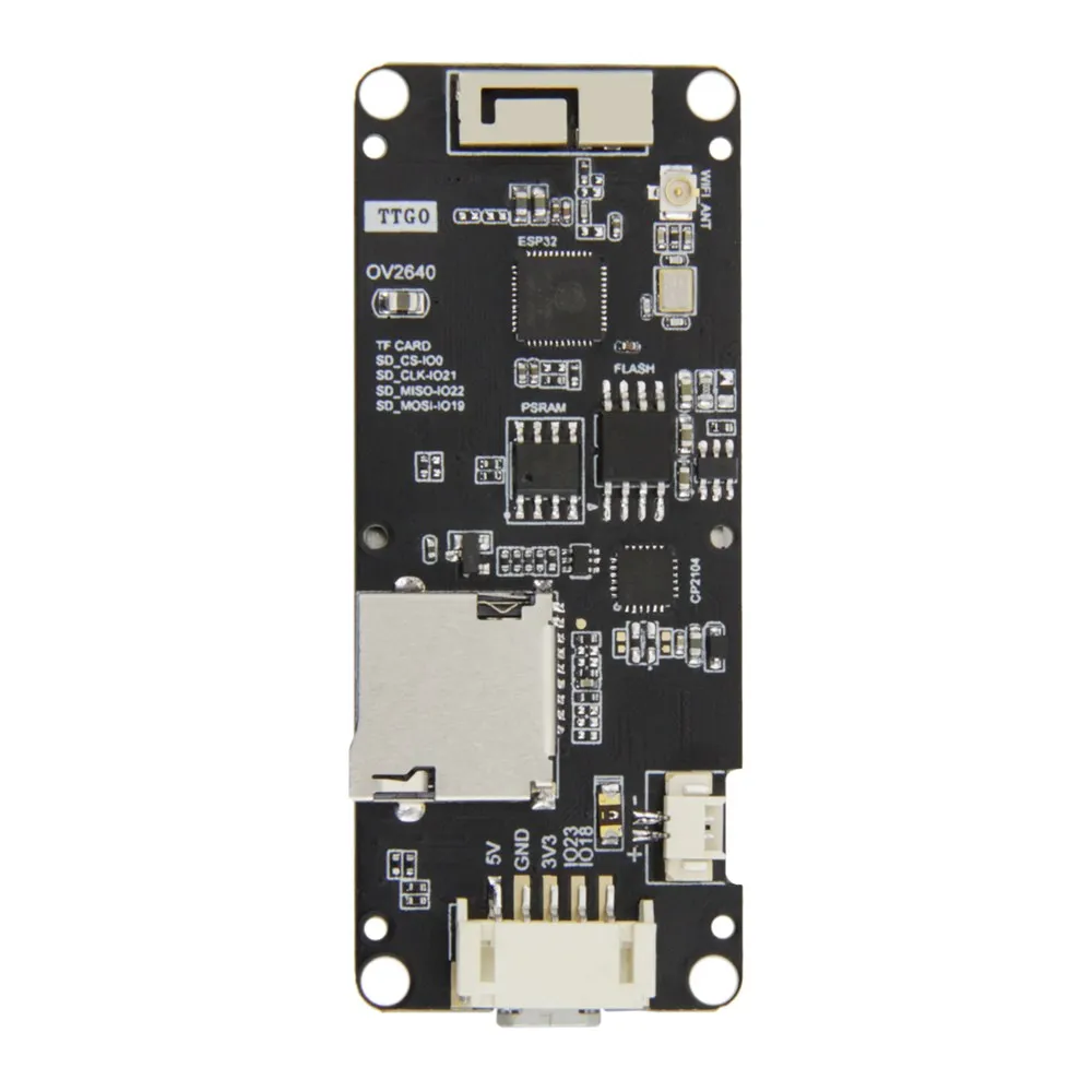 TTGO T-camera Plus ESP32-DOWDQ6 8MB SPRAM WiFi модуль камеры OV2640 рыбий глаз MPU6050 расширенная версия
