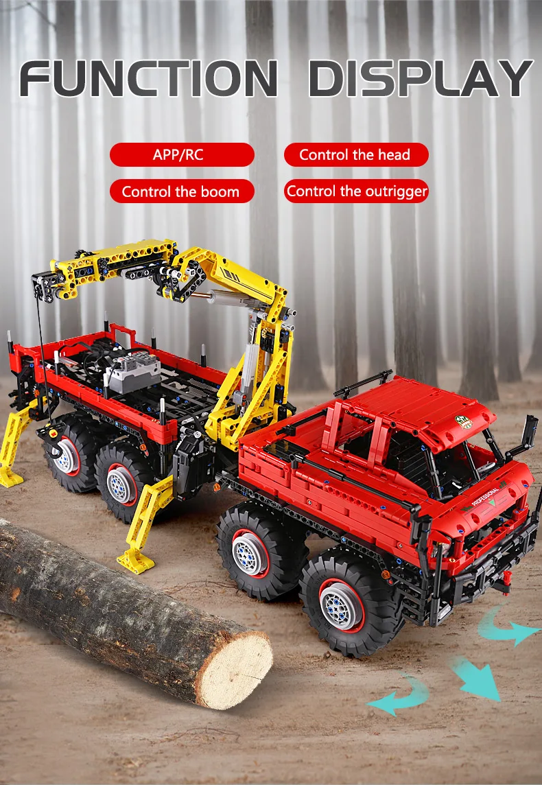 MOULD KING 13146 Articulated 8×8 Off-Road Remote Control Truck