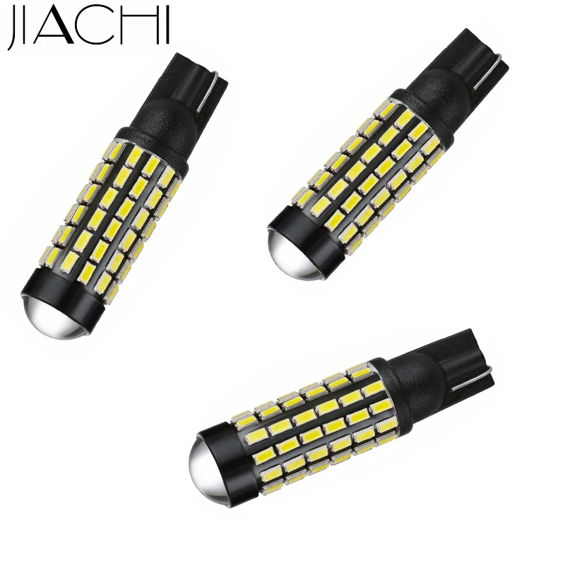 JIACHI 20 шт./партия, T10 светодиодный светильник s 194 168 2825 W5W, потолочный светильник для салона автомобиля, лампа для багажника, парковочные огни, габаритный боковой габаритный светильник