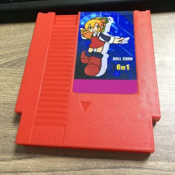 

Roll Chan 6 In 1 (Roll Chan 1 2 3 4 5 6) 72pins 8bit Game card Drop shipping!