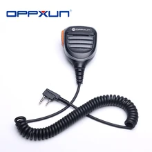 Haut parleur étanche à 2 broches, Microphone portable, pour talkie walkie bidirectionnel TYT Baofeng, UV5R, UVS9, UV10R UV 9R Plus UV XR