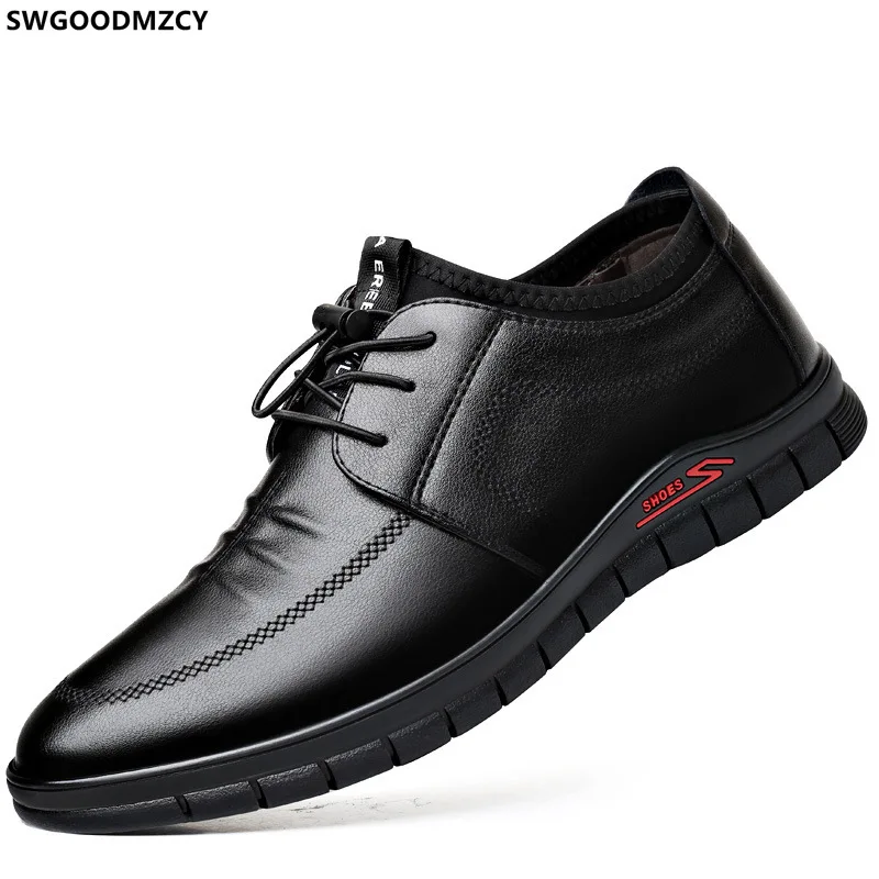 

Повседневная кожаная обувь, мужские кроссовки, мужская повседневная обувь для мужчин, Офисная модель 2024 мужские итальянские ботинки Fashion ская