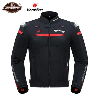 

HEROBIKER New Motorcycle Jacket Men Motocross Off-Road Racing Riding Jacket Moto Protector Moto Jackets Body Armor Autumn Winter