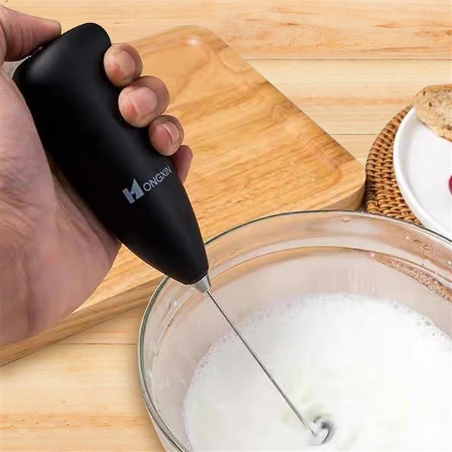 Electric Milk Forther Kitchen Drink Foamer Whisk Mixer Strirrer Coffee  Cappuccino Creamer Whisker Egg Beater - AliExpress