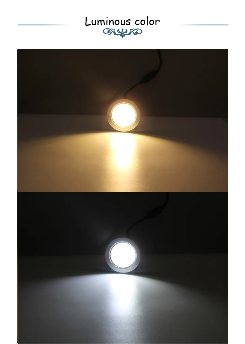 MR16 Светодиодный точечный светильник лампа 3W 5 Вт 12 В COB светильник угол луча 90 теплый белый выставочный Декор для дома