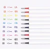 10pcs/pack for Xiaomi Gel Pen Kaco 0.5MM Refill Blue/Black/Navy Blue Ink Retractable Sign Pen Ballpoint Pens for office School 3