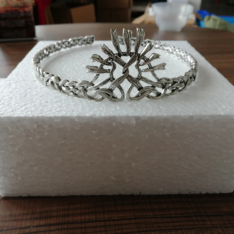 Женские ободки для волос Queen Crown Cersei Lannister Diadem аксессуары карнавальный