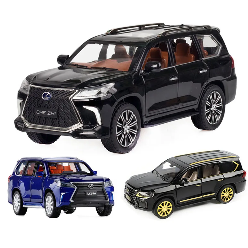 1:32 1:24 lexus LX570 Литой Сплав модель автомобиля коллекционные вещи мальчик подарок на день рождения Детская