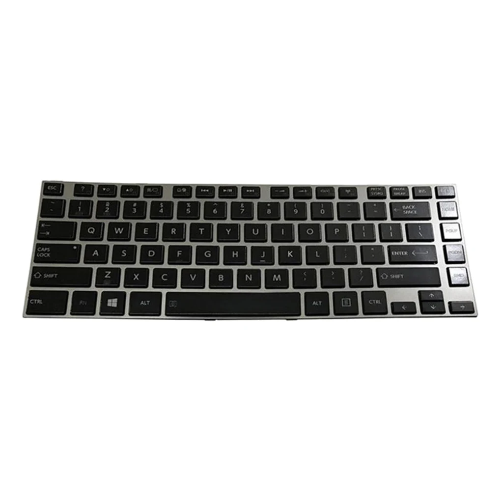 Сменная английская раскладная Клавиатура для ноутбука с подсветкой Toshiba Satellite L800