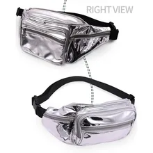 Luxury Bags Women Bags Designer Soild Sliver Waist Pack Fanny Pack Leather Fashion Waist Belt small bag Shoulder Bag