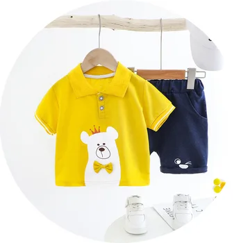 

Summer 2020 Baby Boys Sets Short Sleeve T Shirt and Shorts