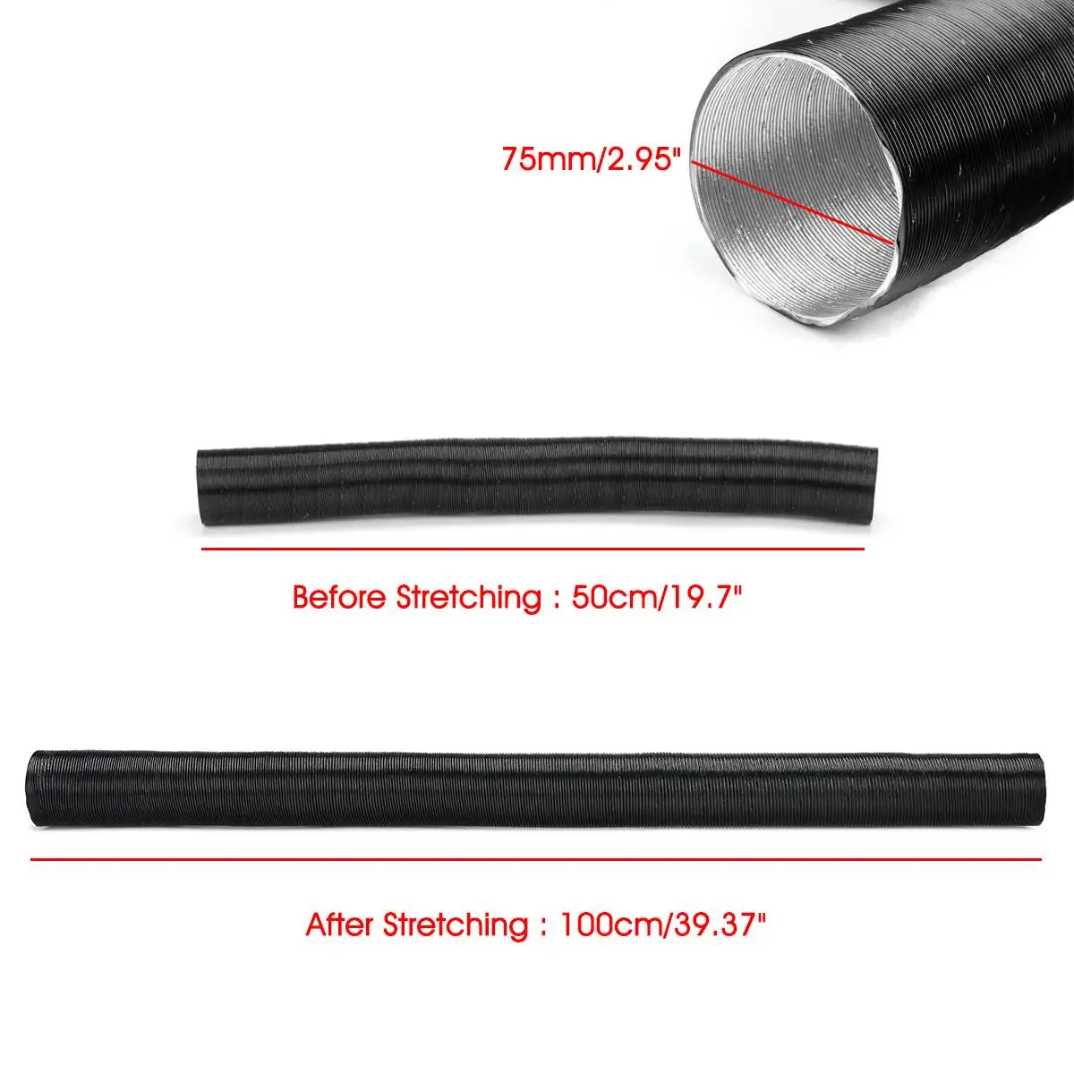 75mm 100cm   Ʈ    ȣ Ʃ 1/2/4 , ٽ ƽ     Ϳ