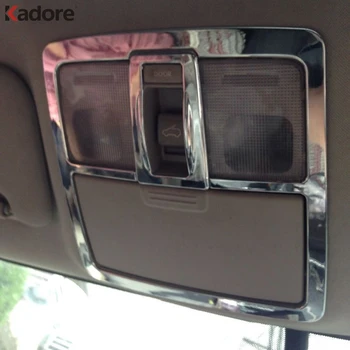 

For Kia Sportage 2011 2012 2013 2014 2015 ABS Chrome Front Rear Reading Light Lamp Decoration Trim Frame Cover Car Styling