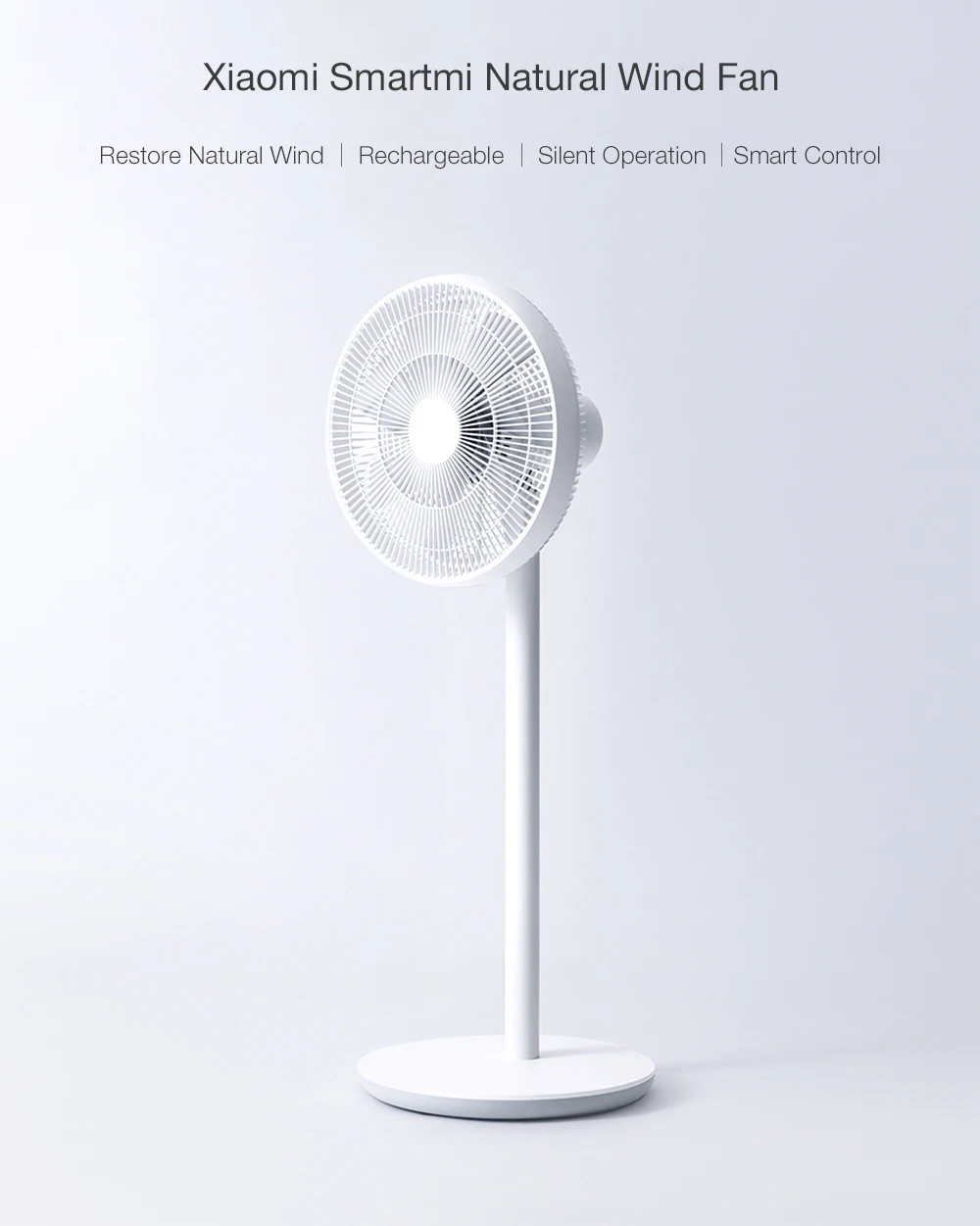 Xiaomi Smartmi Home Wireless Smart Natural Wind DC Frequency Stand Fan 