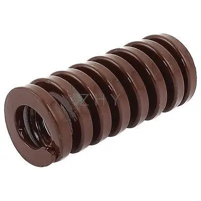 

Brown Extra Heavy Load Press Flat Coil Compression Die Spring 25mmx12.5mmx55mm