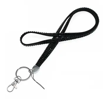 

1PC Colorful Neck Strap Lanyards For ID Card Student Exhibition Card Nurse Name ID badge Rope Lanyard USB holder Hang Laria A9K2