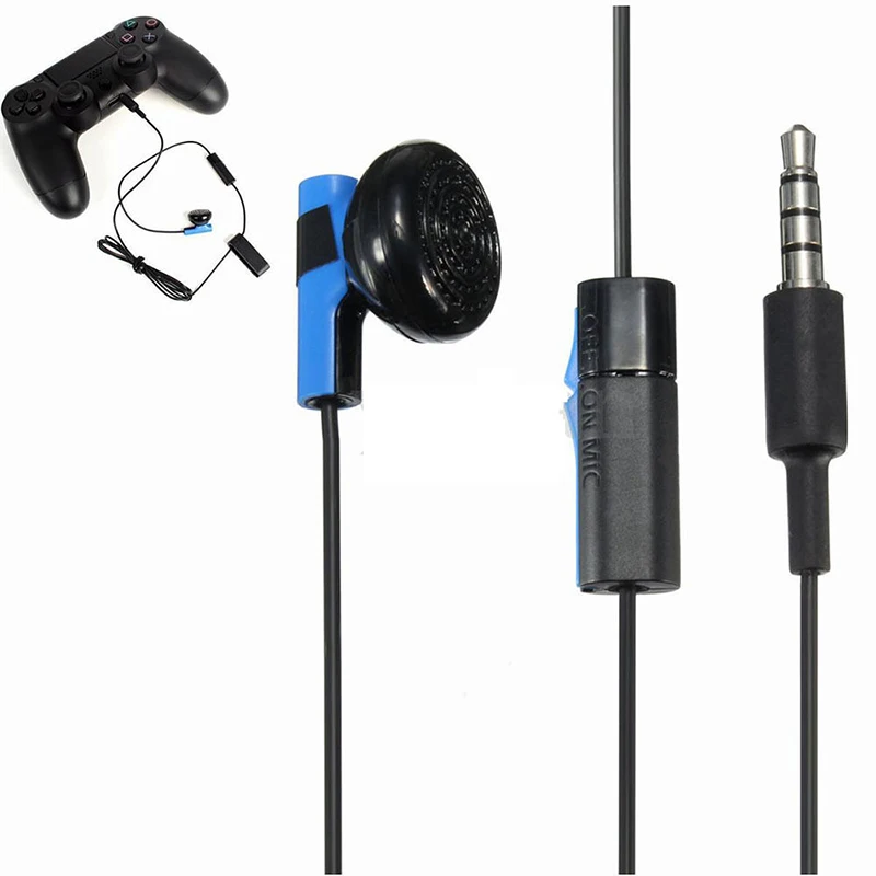 

Headset Headphones Earphone Earbuds Game With Mic Controller For Station 4 PS4
