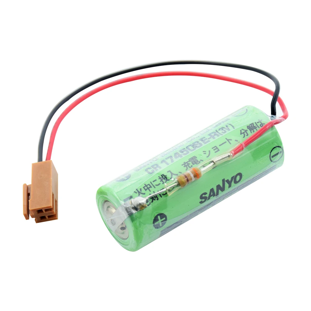 YCDC CR17450SE-R A98L-0031-0012 для Fanuc PLC Замена батареи 3V 2500mAh батареи с резистором