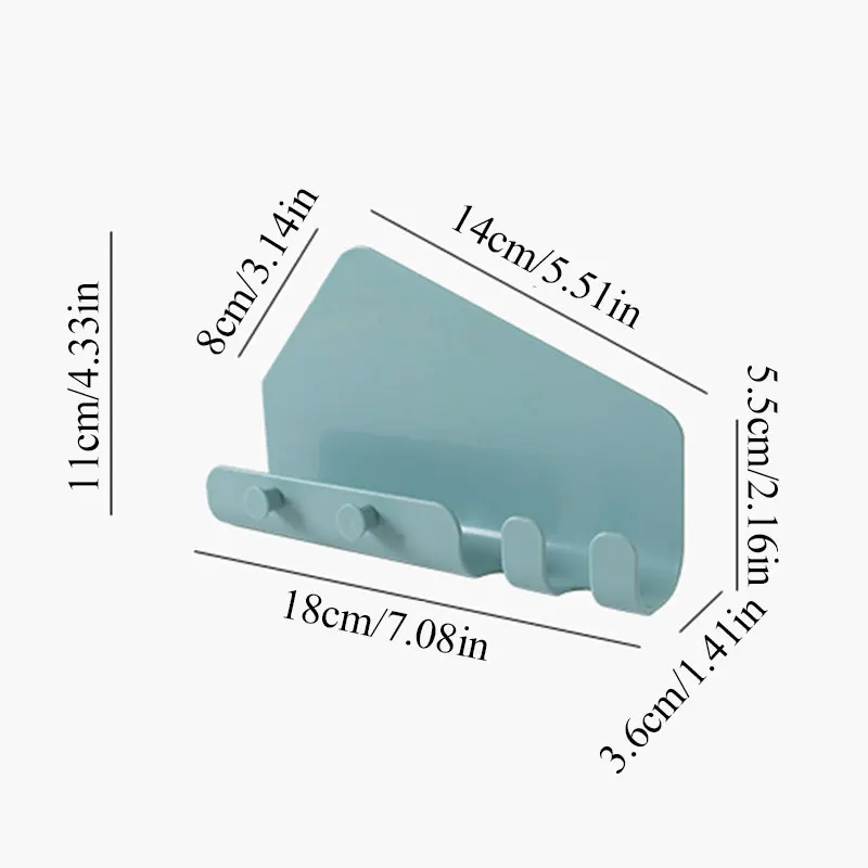 4 крючка универсальное настенное зарядное устройство держатель для мобильного