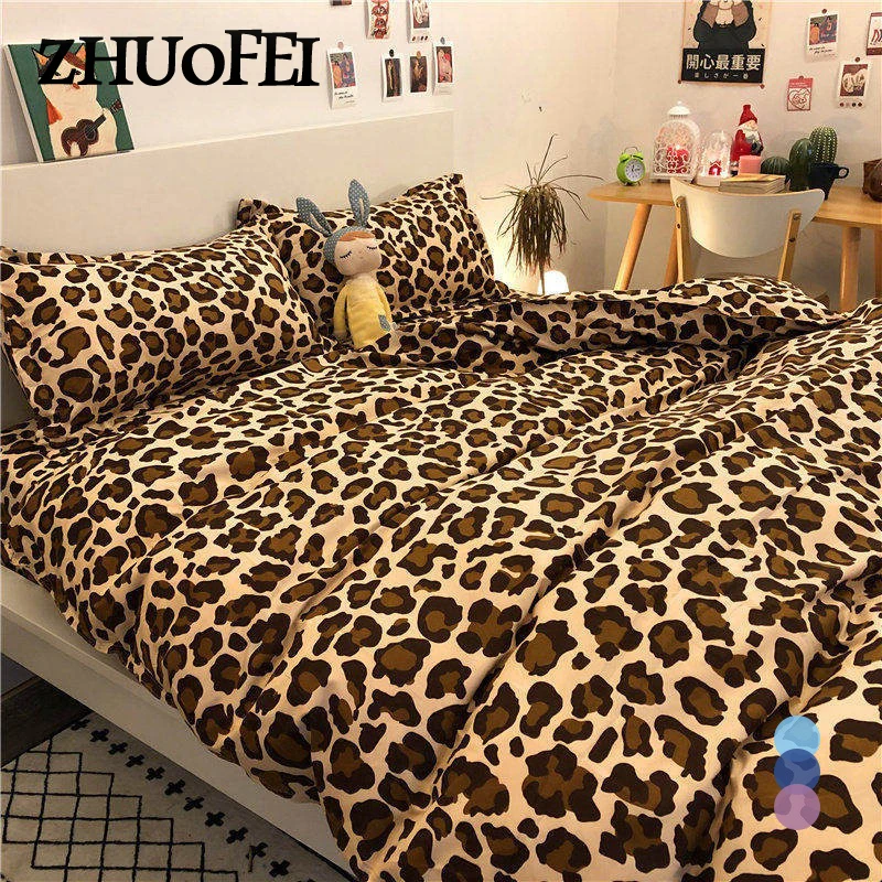 King Size Bedding Set Leopard | Queen Size Duvet Cover Set | Bedding Set  Queen Size - Bedding Set - Aliexpress